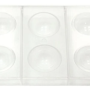 Форма для шоколада P.L. Proff Cuisine 73038026 "Полусфера" 2 ячейки