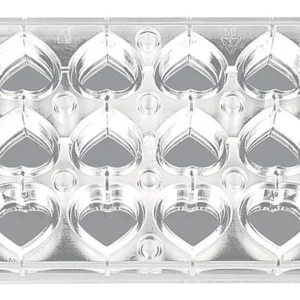 Форма для шоколада на магнитах P.L. Proff Cuisine 73038064 "Сердце" 18 ячеек