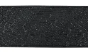Блюдо прямоугольное P.L. Proff Cuisine Black Raw Wood 81229872 470х100 мм