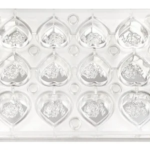 Форма для шоколада на магнитах P.L. Proff Cuisine 73038056 "Сердце" 18 ячеек