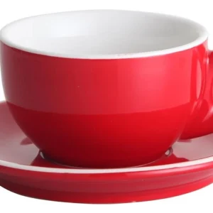 Чайная пара P.L. Proff Cuisine Barista 81223985 280 мл, красная