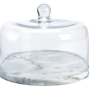 Подставка для торта P.L. Proff Cuisine BarWare 81269697 h=20 d=28, со стеклянной крышкой