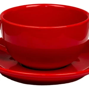 Чайная пара P.L. Proff Cuisine Barista 81229560 300 мл, красная