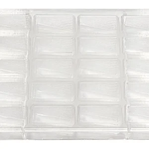 Форма для шоколада P.L. Proff Cuisine 73038022 "Прямоугольник ребристый" 30 ячеек