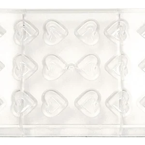 Форма для шоколада P.L. Proff Cuisine 73038009 "Сердце" 24 ячейки