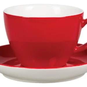 Чайная пара P.L. Proff Cuisine Barista 81223304 300 мл, красная