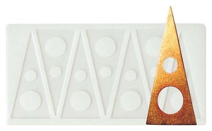 Форма силиконовая P.L. Proff Cuisine 81270010 "Треугольник" 7 ячеек