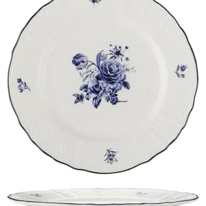 Тарелка десертная P.L. Proff Cuisine Blue Flower 81222026 210х210 мм