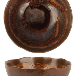Салатник P.L. Proff Cuisine Dark Brown Frutti di Mare 81241224 18,5 см