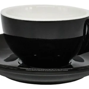 Чайная пара P.L. Proff Cuisine Barista 81272067 200 мл, черная