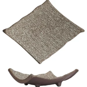 Блюдо прямоугольное P.L. Proff Cuisine Brown Untouched Taiga 81221932 180х170 мм