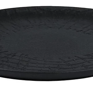 Тарелка P.L. Proff Cuisine Black Raw Wood 81229866 270х270 мм