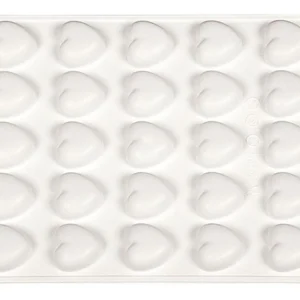 Форма силиконовая P.L. Proff Cuisine 73024125 "Микро сердце" 35 ячеек