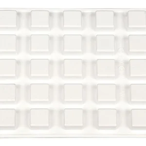Форма силиконовая P.L. Proff Cuisine 73024129 "Микро квадрат" 35 ячеек