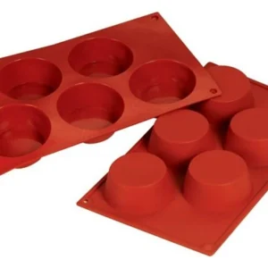 Форма силиконовая P.L. Proff Cuisine 81200429 "Маффин" 5 ячеек