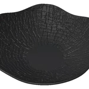 Тарелка P.L. Proff Cuisine Black Raw Wood 81229878 300х300 мм
