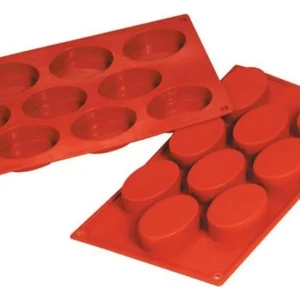 Форма силиконовая P.L. Proff Cuisine 81200452 "Овал" 8 ячеек