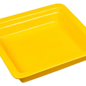 Гастроемкость P.L. Proff Cuisine 81243104 GN 2/3-65 (355х325х65 мм) фарфор, желтая