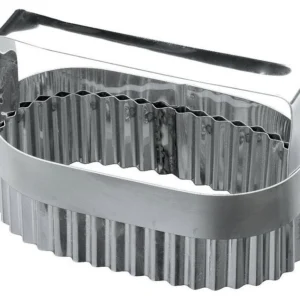 Высечка гофрированая P.L. Proff Cuisine 92100136 80х150 мм с ручкой