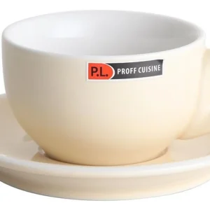 Чайная пара P.L. Proff Cuisine Barista 81223988 280 мл, бежевая