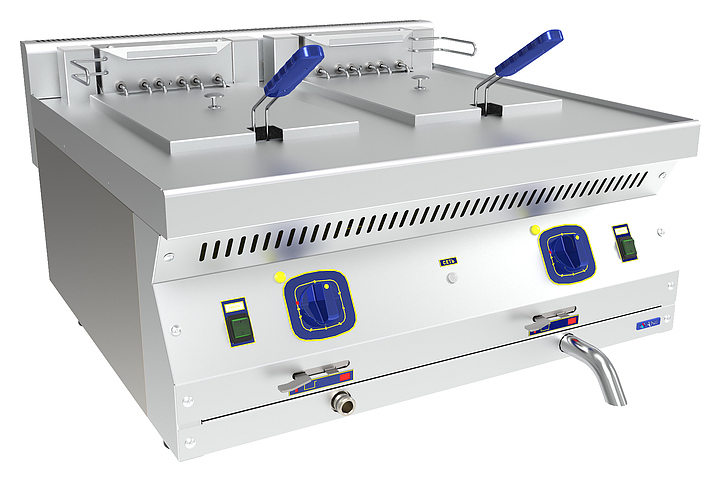 Фритюрница электрическая Abat ЭФК-80/2Н