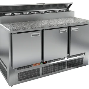Стол для пиццы HICOLD PZE2-111GN (1/6) КАМЕНЬ