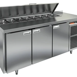 Стол для салатов HICOLD SL1-111GN (1/3) с крышкой