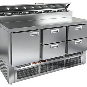 Стол для пиццы HICOLD PZE2-122/GN (1/6H)