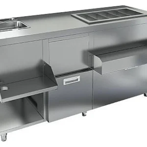 Барная станция HICOLD НБМКС-15/5ПК (без борта, с ящиком)