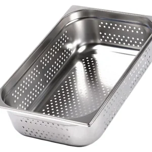 Гастроемкость MACO E11100P GN 1/1-100 (530х325х100) перф., нерж. сталь