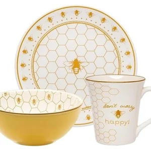 Набор посуды Oxford BEE HAPPY 124369 CJ03-5626 3 предмета