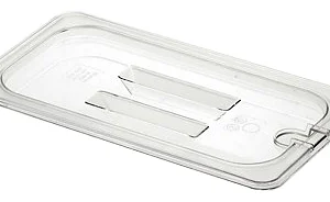 Крышка для гастроемкости MACO 8602-N GN 1/3 (325х176) с отверстием для ложки, поликарбонат