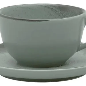 Чайная пара Oxford FLAT Shape PACIFICO 136497 AO04-1C07 (чашка 200мл и блюдце 14см)