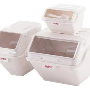 Контейнер для сыпучих продуктов MACO Jiwins JW-S20 43х29 см h 59 см, белый