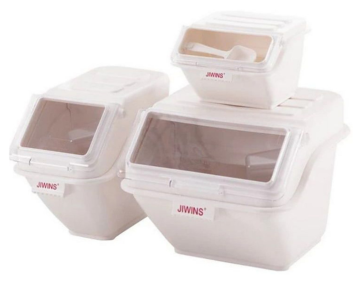 Контейнер для сыпучих продуктов MACO Jiwins JW-S20 43х29 см h 59 см, белый
