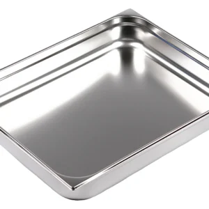 Гастроемкость MACO E21100 GN 2/1-100 (650х530х100) нерж. сталь