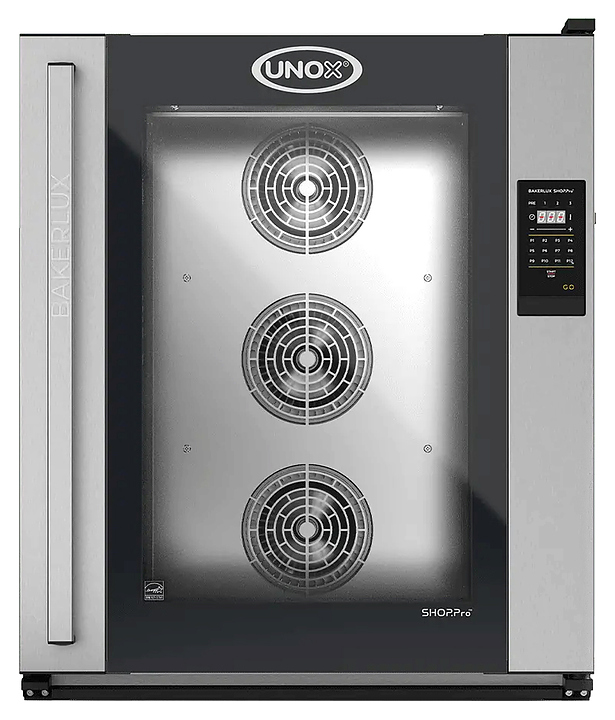 Печь конвекционная UNOX XEFR-10EU-EGLN Camilla петли справа без сливного отверстия
