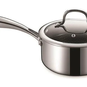 Сотейник P.L. Proff Cuisine New Kitchen Honeycombs 81280242 1.4 л d 16 см h 7.5 см нержавеющая сталь, индукция