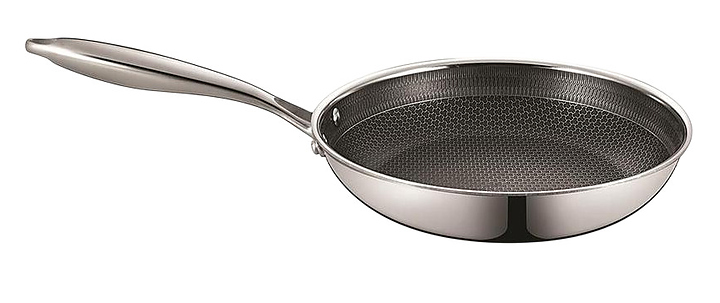 Сковорода P.L. Proff Cuisine New Kitchen Grid 81280254 d 30 см h 6 см нержавеющая сталь, индукция