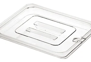 Крышка для гастроемкости MACO 8601-N GN 1/2 (325х265) с отверстием для ложки, поликарбонат