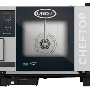 Пароконвектомат UNOX XEVC-0511-GPLM газ, петли справа