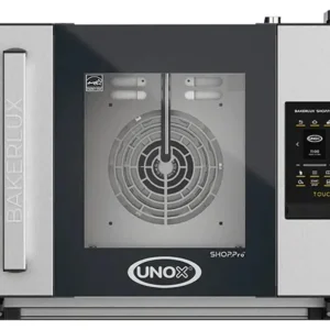 Печь конвекционная UNOX XEFR-04HS-ETLV Arianna петли справа без сливного отверстия